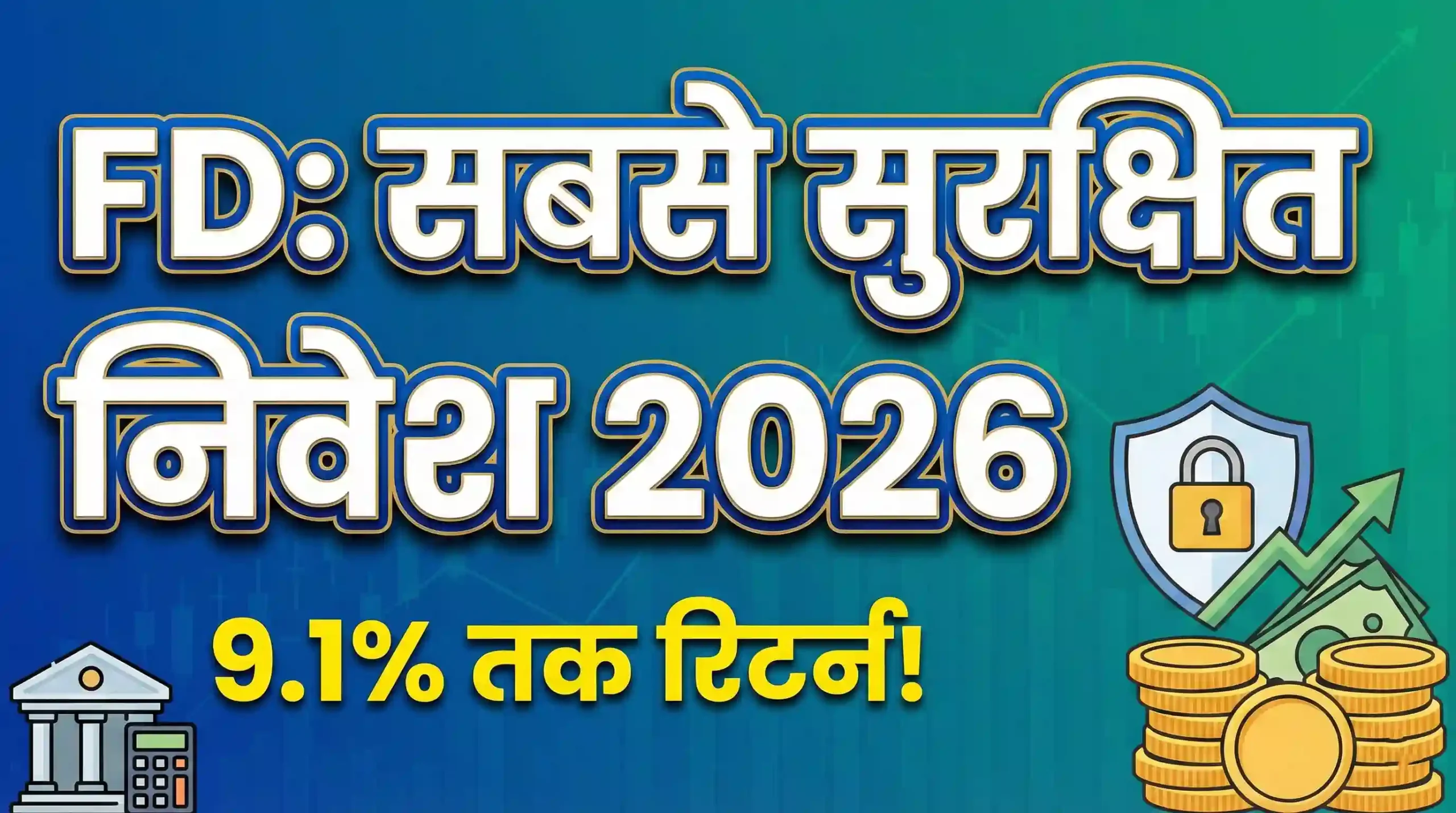 FD Investment 2026: सबसे सुरक्षित निवेश और 9.1% तक रिटर्न कैसे पाएं? – स्टेप-बाय-स्टेप गाइड